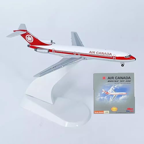 ODddot 1:500 Air Canada Boeing 727-200 Flugzeug Modell Legierung Airliner Flugzeug Modell Legierung Fertig Exquisite Sammlung Geschenk von ODddot