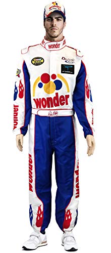 OEM Ricky Bobby Jumpsuit + Mütze Full Costume Talladega Nights (M) von OEM