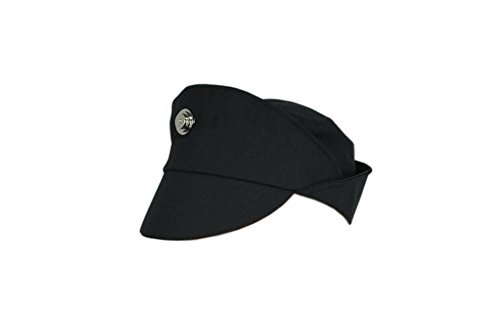 OEM Star Wars Imperial Officer Cap Hat Wear Kostüm Schwarz Grau Grün Farbe/Größe (M, Schwarz) von OEM