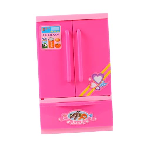 OFFIGAM 1 Stück Simulierter Kühlschrank Mädchenspielzeug Mini Waschmaschine Für Kleinkinder Mädchenspielzeug Kleinkindmöbel Kleiner Kühlschrank Für Mini Kühlschrank von OFFIGAM