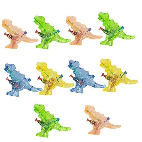 OFFIGAM 10 Stück Teiliges Dinosaurier Wasser spritzspielzeug Transparente Wasserspritze Interaktives Gartenspielzeug für Bunte Sommerpool Party Supplies Robust und Sicher Zufällige Farbe OFFIGAM 10 Stück Teiliges Dinosaurier Wasser spritzspielzeug Transparente Wasserspritze Interaktives Gartenspielzeug für Bunte Sommerpool Party Supplies Robust und Sicher Zufällige Farbe von OFFIGAM