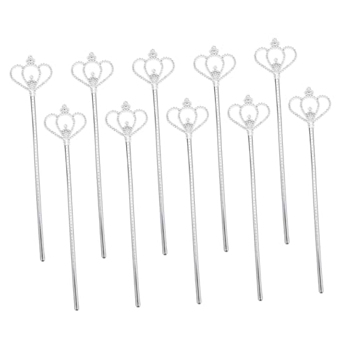 OFFIGAM 10 Stück Teiliges Glitzernde Feenstäbe mit Licht Silberbeschichtete für Mädchen Party und Tanz Performance Requisiten Sichere Handliche Feenstäbe als und Partyzubehör OFFIGAM 10 Stück Teiliges Glitzernde Feenstäbe mit Licht Silberbeschichtete für Mädchen Party und Tanz Performance Requisiten Sichere Handliche Feenstäbe als und Partyzubehör von OFFIGAM