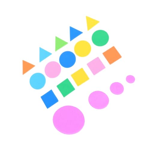 OFFIGAM 1000 Stück Teiliges Selbstklebende Bunte Eva Figuren Sticker Weiche Schaumstoff Aufkleber für Basteln Scrapbooking Lernspielzeug zur Früherkennung OFFIGAM 1000 Stück Teiliges Selbstklebende Bunte Eva Figuren Sticker Weiche Schaumstoff Aufkleber für Basteln Scrapbooking Lernspielzeug zur Früherkennung von OFFIGAM