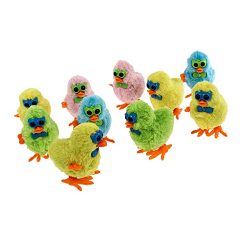 OFFIGAM 10St Uhrwerk Huhn für kinderspielzeug spielzeuge für Wind-up Toys Spielzeuggeschenk für Kleinkinder Aufziehspielzeug für Kleinkinder Plastik von OFFIGAM