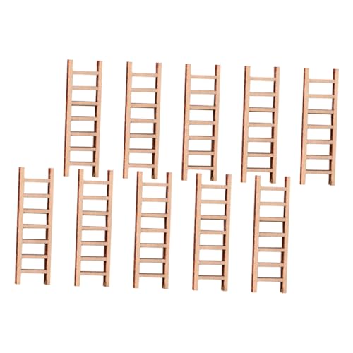 OFFIGAM 10stücke Holzleiter Dekorationsset Für Sandtisch-landschaften Puppenhaus Zubehör Kreative Garten Dekoration Detailreiche Mikrolandschaft Accessoires OFFIGAM 10stücke Holzleiter Dekorationsset Für Sandtisch-landschaften Puppenhaus Zubehör Kreative Garten Dekoration Detailreiche Mikrolandschaft Accessoires von OFFIGAM