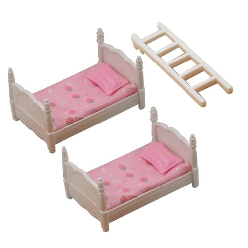 OFFIGAM 1satz Miniatur Etagenbett Für Puppenhaus Mit Kissen Und Decken Zubehör Für Miniaturschlafzimmer-Dekoration Für Kreative Spielwelten OFFIGAM 1satz Miniatur Etagenbett Für Puppenhaus Mit Kissen Und Decken Zubehör Für Miniaturschlafzimmer-Dekoration Für Kreative Spielwelten von OFFIGAM