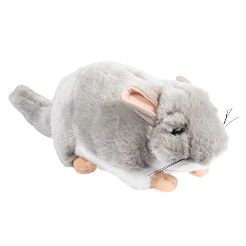 OFFIGAM 1Stk Mein Nachbar Plüschtier weinachts Plush Toy Bunny Plush Weihnachten wichtelgeschenk Stofftier Cartoon-Tierpuppe Cartoon-Plüschtier PP Baumwolle Grey von OFFIGAM