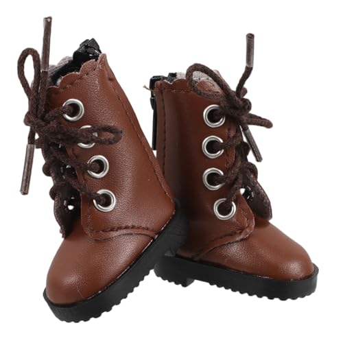 OFFIGAM 2 Stück Bjd Puppenschuhe High Top Boots für Puppen Niedliche Miniatur Stiefel für Ball Joints Detailreiche Verarbeitung Vielseitige Farbauswahl für Puppenmode OFFIGAM 2 Stück Bjd Puppenschuhe High Top Boots für Puppen Niedliche Miniatur Stiefel für Ball Joints Detailreiche Verarbeitung Vielseitige Farbauswahl für Puppenmode von OFFIGAM