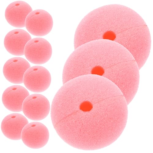 OFFIGAM 20 Stück Schwammparty Clownnasen Rosa Schaumstoffball Clown Cosplay Prop für Karneval Kostüm Fasching Bühnenauftritt OFFIGAM 20 Stück Schwammparty Clownnasen Rosa Schaumstoffball Clown Cosplay Prop für Karneval Kostüm Fasching Bühnenauftritt von OFFIGAM