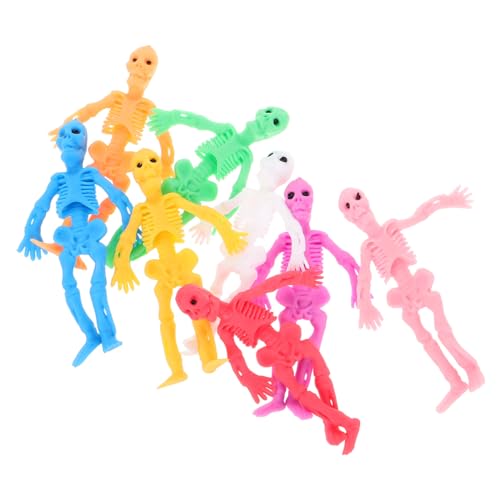 OFFIGAM 20 Stück Teiliges Bunte Skelett Stretchspielzeuge aus Tpr für Stressabbau Vent Party Mitgebsel Halloween Party Beschäftigung OFFIGAM 20 Stück Teiliges Bunte Skelett Stretchspielzeuge aus Tpr für Stressabbau Vent Party Mitgebsel Halloween Party Beschäftigung von OFFIGAM