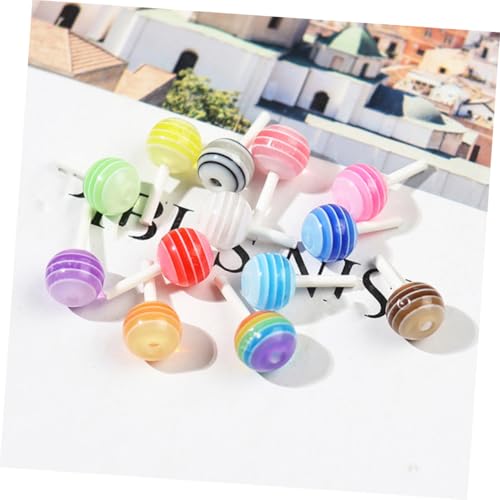 OFFIGAM 25 Stück Teiliges Mini Lutscher Bunte Mini Lollipops Realistische Spielzeuge Puppenhaus Deko Leicht und Robust für Kinderzimmer und Miniaturwelten Zufällige Farbe Zufällige Farbe OFFIGAM 25 Stück Teiliges Mini Lutscher Bunte Mini Lollipops Realistische Spielzeuge Puppenhaus Deko Leicht und Robust für Kinderzimmer und Miniaturwelten Zufällige Farbe Zufällige Farbe von OFFIGAM