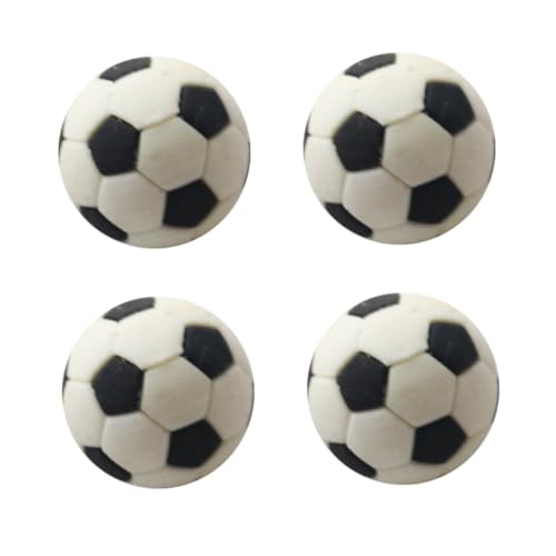 OFFIGAM 4 Stück Mini-fußball Kapsel Schwamm Fußball Mini-billardtisch Hover-fußball Für Schwebender Fußball Puppenhaus Fußbälle Fußballdekorationen Mini- -DIY-fußbälle Gummi von OFFIGAM