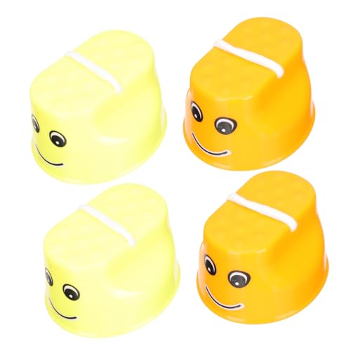 OFFIGAM 4 Stück Teiliges Stelzen mit Lachendem Gesicht Robustes Balance Trainingsspielzeug Sensorisches Koordinationstraining für Mädchen Outdoor und Indoor Farbenfrohes OFFIGAM 4 Stück Teiliges Stelzen mit Lachendem Gesicht Robustes Balance Trainingsspielzeug Sensorisches Koordinationstraining für Mädchen Outdoor und Indoor Farbenfrohes von OFFIGAM