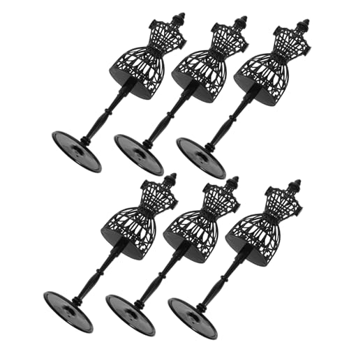 OFFIGAM 6 Stück Mini Puppenkleider Ständer aus Stabilem Leichtem Material Puppenkleiderhalter für Puppenhaus Dekoration und Einfaches Design Langlebig und Faltfrei OFFIGAM 6 Stück Mini Puppenkleider Ständer aus Stabilem Leichtem Material Puppenkleiderhalter für Puppenhaus Dekoration und Einfaches Design Langlebig und Faltfrei von OFFIGAM