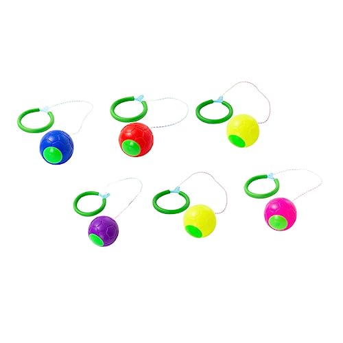 OFFIGAM 6 Stücke Schwamm Ring Springen Ball Outdoor Outdoor Für Sport Springseil Für Für Jungen Fußball Bälle Pp von OFFIGAM