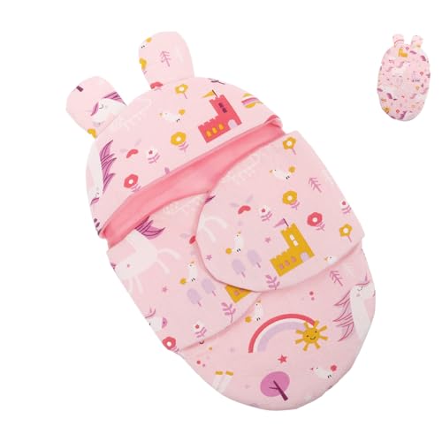 OFFIGAM Doll Swaddle Decke Puppen Swaddle Neugeborene Puppe Kleidung Zubehör Für Kinder Kinder Realistische Spielzeit von OFFIGAM