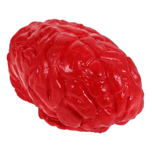 OFFIGAM Halloween Fake Brain Spielzeug, Realistische Menschliche Gehirn-Requisite Für Gruselige Dekorationen, Halloween-gehirn-Requisiten, Gefälschtes Gehirn, von OFFIGAM