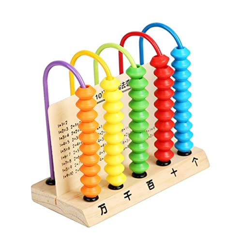 OFFIGAM Holz Abacus Kinder Lernspielzeug Zählen Perlen Mathe Spielzeug Für Mädchen Jungen von OFFIGAM