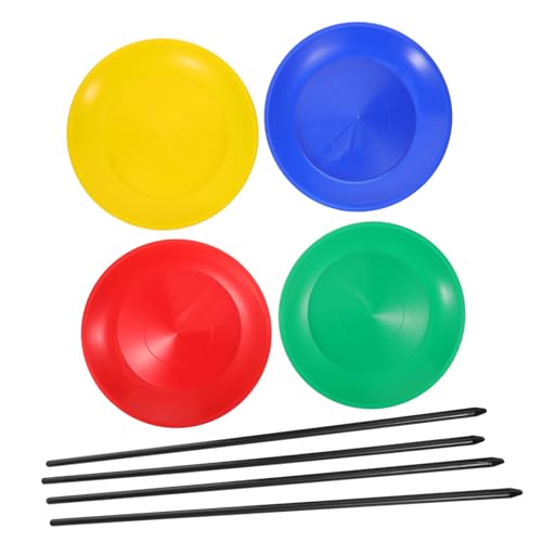 OFFIGAM Drehteller Für Jonglierteller Mit Stäben Zirkuszubehör Aus Kunststoff Rotierende Teller Zum Üben Von Fertigkeiten Für Anfänger Und Jonglierbegeisterte OFFIGAM Drehteller Für Jonglierteller Mit Stäben Zirkuszubehör Aus Kunststoff Rotierende Teller Zum Üben Von Fertigkeiten Für Anfänger Und Jonglierbegeisterte von OFFIGAM