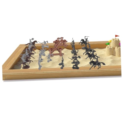 OFFIGAM Miniatur Soldatenfiguren aus Robustem Leichte Kavallerie Modelle für Sandtisch Dekor Detailreiche Mittelalterliche Reiter Miniaturfiguren Vielseitig Ausstellung Geeignet OFFIGAM Miniatur Soldatenfiguren aus Robustem Leichte Kavallerie Modelle für Sandtisch Dekor Detailreiche Mittelalterliche Reiter Miniaturfiguren Vielseitig Ausstellung Geeignet von OFFIGAM