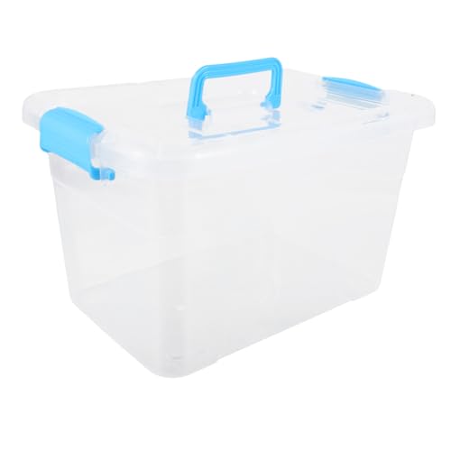 OFFIGAM Sandtisch-Aufbewahrungsbox kinderzimmer aufbewahrungsbox kinderzimmer aufbewahrung Sandkasten für den Außenbereich Handheld-Sandbox Lustiges Plastik Transparent von OFFIGAM