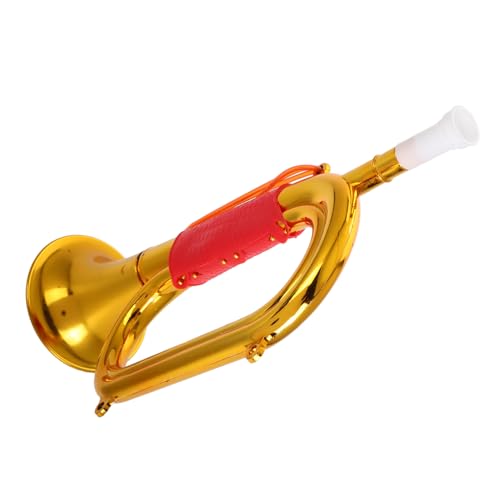 OFFIGAM Signalhorn Für Kinder, Musikinstrument Aus Kunststoff, Requisite Zum Üben Von Musik, Trompete, Signalhorn, Lernspielzeug von OFFIGAM