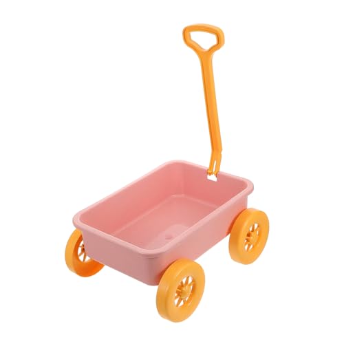 OFFIGAM Strandwagen- Autospielzeug für Kleinkinder Sandspielzeug für Kleinkinder 1-3 Bagger interaktives sommerliches Strandspielzeug Bulldozer Plastik von OFFIGAM