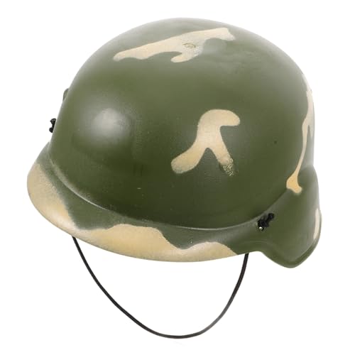 OFFIGAM Tarnhelm kinderspielzeug Militärisches Kinderarmeehelm Spielzeughelm Kinderschutzhelm Babyhelm Helm für Armee-Tarnhut Armeehelm verkleiden Plastik Camouflage von OFFIGAM