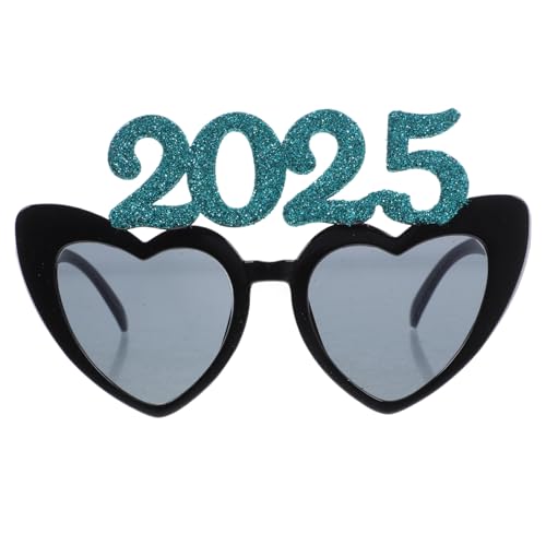 OFFSCH 1 Paar 2025 Brille Partybrille 2025 Partygeschenk Für Das Neue Jahr -requisiten Für Das Neue Jahr Silvester Brille Neujahrsbrille Herz Sonnenbrille Neujahrsstütze Abs OFFSCH 1 Paar 2025 Brille Partybrille 2025 Partygeschenk Für Das Neue Jahr -requisiten Für Das Neue Jahr Silvester Brille Neujahrsbrille Herz Sonnenbrille Neujahrsstütze Abs von OFFSCH