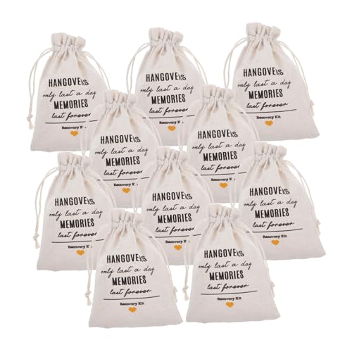 OFFSCH 10 Stück Weiße Kordelzugbeutel aus Elegante Geschenktüten für Junggesellinnenabschiede und Hochzeitsfeiern Stabile Partytüten als Praktisches Hochzeit Notfallset und Dekorative OFFSCH 10 Stück Weiße Kordelzugbeutel aus Elegante Geschenktüten für Junggesellinnenabschiede und Hochzeitsfeiern Stabile Partytüten als Praktisches Hochzeit Notfallset und Dekorative von OFFSCH