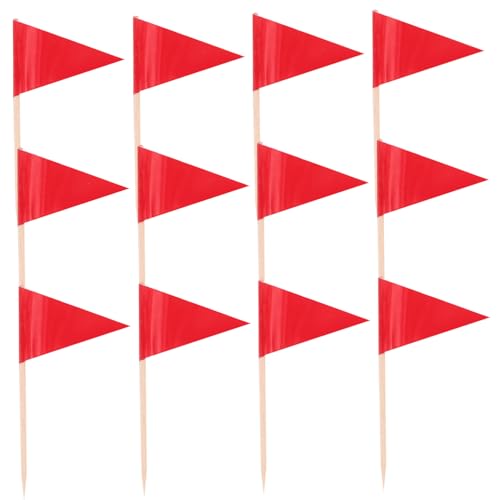 OFFSCH 100 Stück Mini Zahnstocher Flaggen Rot Dreieckig Lebensmittelgeeignet Stabile Befestigung Für Fingerfood Cupcakes Käse Partydekoration Hochzeit Feier OFFSCH 100 Stück Mini Zahnstocher Flaggen Rot Dreieckig Lebensmittelgeeignet Stabile Befestigung Für Fingerfood Cupcakes Käse Partydekoration Hochzeit Feier von OFFSCH