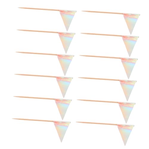 OFFSCH 12 Stück Teiliges Dreieck Zahnstocherflaggen in Schillerndem Silber Dekorative Food Picks für Kuchen Obst Sandwiches und Appetizer Vielseitig Einsetzbar bei Geburtstagen Hochzeiten OFFSCH 12 Stück Teiliges Dreieck Zahnstocherflaggen in Schillerndem Silber Dekorative Food Picks für Kuchen Obst Sandwiches und Appetizer Vielseitig Einsetzbar bei Geburtstagen Hochzeiten von OFFSCH