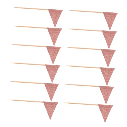 OFFSCH 12 Stück Teiliges Dreieckige Cake Decoration Flag Picks Zahnstocherstielen Partyfrucht Sticks für Kuchen Desserts Vorspeisen bei Geburtstagen Hochzeiten und Festen OFFSCH 12 Stück Teiliges Dreieckige Cake Decoration Flag Picks Zahnstocherstielen Partyfrucht Sticks für Kuchen Desserts Vorspeisen bei Geburtstagen Hochzeiten und Festen von OFFSCH