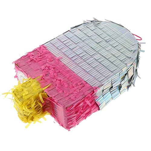 OFFSCH 1Stk Pinata-Spielzeug spielzeug für kinder kinderspielzeug partydeko einschulung kid toys orgie Eistüte-Pinata gefülltes Spielzeug Piñata für Kinder Geburtstag Piñata Papier von OFFSCH