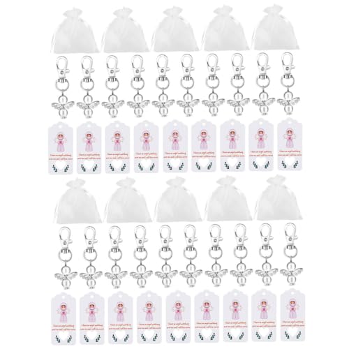 OFFSCH 20 Sätze Teiliges Einzigartiges Schutzengel Schlüsselanhänger mit Aufhängeetiketten und Aufbewahrungsbeuteln Kreative Dankeschön Geschenke für Ärzte und Pflegepersonal zum Doctors OFFSCH 20 Sätze Teiliges Einzigartiges Schutzengel Schlüsselanhänger mit Aufhängeetiketten und Aufbewahrungsbeuteln Kreative Dankeschön Geschenke für Ärzte und Pflegepersonal zum Doctors von OFFSCH