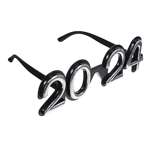 OFFSCH 2024 Brille Partybrille 2024 Party-brillen-requisite Sonnenbrille 2024 Festival-brille Frohes Neues Jahr Brille Fotogeschenke Tanzbrille Partygeschenke Für Das Neue Jahr Dekore Stk von OFFSCH