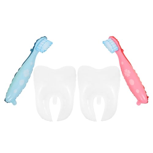 OFFSCH 4 Stück Teiliges Gebiss Zahnbürsten Ballon Aufblasbare Weiße Gebissparty Dekoration für Shower Zahnpflege Feiern Themenpartys und Bildungsanlässe OFFSCH 4 Stück Teiliges Gebiss Zahnbürsten Ballon Aufblasbare Weiße Gebissparty Dekoration für Shower Zahnpflege Feiern Themenpartys und Bildungsanlässe von OFFSCH