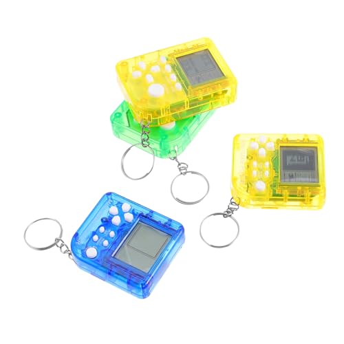 OFFSCH 4 Stück Teiliges Mini Spielgerät Schlüsselanhänger Tragbare Retro Brick Game Handheld Gerät Kinderfreundliches Geschenk Kompakt und Vielseitig für Unterwegs Bunte Zufällige Farbe OFFSCH 4 Stück Teiliges Mini Spielgerät Schlüsselanhänger Tragbare Retro Brick Game Handheld Gerät Kinderfreundliches Geschenk Kompakt und Vielseitig für Unterwegs Bunte Zufällige Farbe von OFFSCH