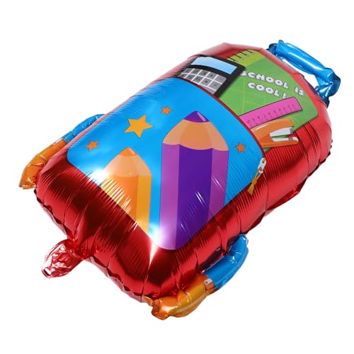 OFFSCH 5stücke Schulanfangsdekorationen Aus Aluminiumfolie Aufblasbare Luftballons in Rucksackform Für Junge Mädchen Kindergarten Und Klassenzimmer OFFSCH 5stücke Schulanfangsdekorationen Aus Aluminiumfolie Aufblasbare Luftballons in Rucksackform Für Junge Mädchen Kindergarten Und Klassenzimmer von OFFSCH