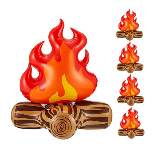 OFFSCH 5stücke Dekoration Aufblasbar Künstlicher Kamin Mit Realistischen Flammeneffekten Party Und Camping-ornament Sicher Für Innen Und Außenbereich Schnell Aufzubauen Und OFFSCH 5stücke Dekoration Aufblasbar Künstlicher Kamin Mit Realistischen Flammeneffekten Party Und Camping-ornament Sicher Für Innen Und Außenbereich Schnell Aufzubauen Und von OFFSCH