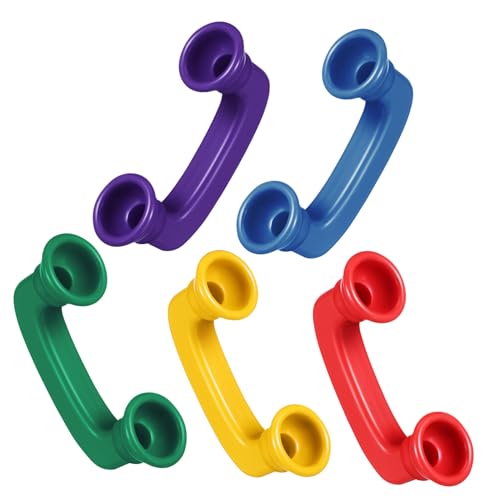 OFFSCH 5 Stück Teiliges Robustem Abs Leicht und Ergonomisch für Sprachlern Phonetik-übungen bei Kleinkindern für Flüsterndes Vorlesen und Spielerisches Lernen OFFSCH 5 Stück Teiliges Robustem Abs Leicht und Ergonomisch für Sprachlern Phonetik-übungen bei Kleinkindern für Flüsterndes Vorlesen und Spielerisches Lernen von OFFSCH