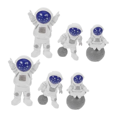 OFFSCH 6 Stück Teiliges Astronaut Tortendeko aus Harz Detailreiche Weltraum Figuren in Blau Lebendige Space Cake Toppers für Kindergeburtstag Multifunktionale Mini Raumfahrer Deko für OFFSCH 6 Stück Teiliges Astronaut Tortendeko aus Harz Detailreiche Weltraum Figuren in Blau Lebendige Space Cake Toppers für Kindergeburtstag Multifunktionale Mini Raumfahrer Deko für von OFFSCH