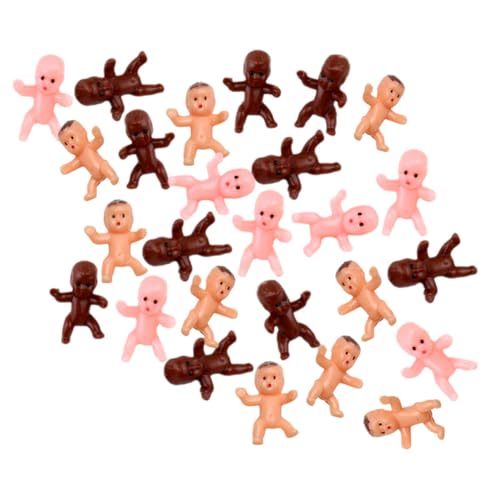 OFFSCH 60st Mini-babypuppe -dusche-Babys Mini-Babys Mini- -Modelle Herzstück Der Babyparty Minibabys Für Eiswürfel Miniaturbabys Winzige Babys Kleines Babymodell Plastik von OFFSCH