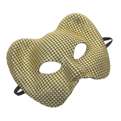 OFFSCH Einzigartige Maskerade-Partymaske Halbgesichtsmaske Leopardenmaske Ersatztiermaske Requisite für Karneval Cosplay Maske Komfort und Atmungsaktivität von OFFSCH