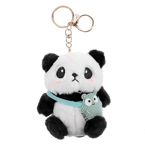 OFFSCH Gefüllter Panda-puppen-schlüsselanhänger, Schöner Plüsch-panda-anhänger, Schlüsselanhänger, Tasche, Hängedekoration von OFFSCH