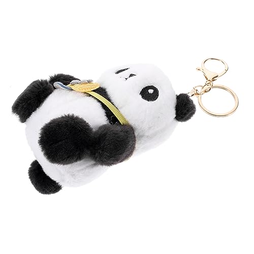 OFFSCH Gefüllter Panda-puppen-schlüsselanhänger, Schöner Plüsch-panda-anhänger, Schlüsselanhänger, Tasche, Hängedekoration von OFFSCH