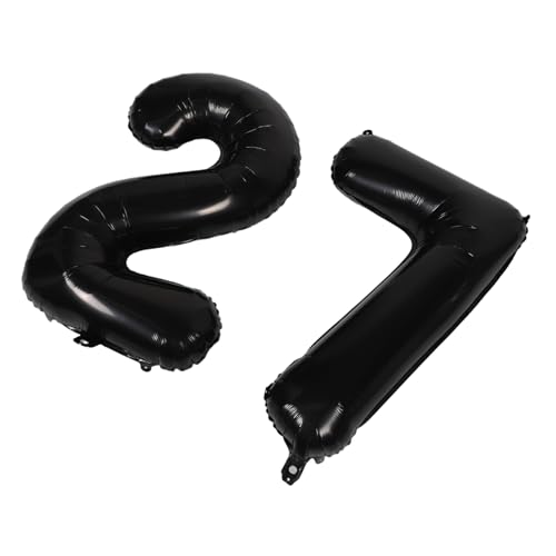 OFFSCH Große Schwarze Folienballons Zahlen Geburtstag Jubiläum Feier Dekoration Langlebig Aluminiumfolie Schnell Aufblasbar für Party Veranstaltungsort Geeignet OFFSCH Große Schwarze Folienballons Zahlen Geburtstag Jubiläum Feier Dekoration Langlebig Aluminiumfolie Schnell Aufblasbar für Party Veranstaltungsort Geeignet von OFFSCH