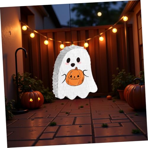 OFFSCH Halloween-piñata Mit Geistermotiv Hängende Dekoration Für Partys Und Veranstaltungen Raum Für Süßigkeiten Geeignet Für Innen Und Außennutzung OFFSCH Halloween-piñata Mit Geistermotiv Hängende Dekoration Für Partys Und Veranstaltungen Raum Für Süßigkeiten Geeignet Für Innen Und Außennutzung von OFFSCH