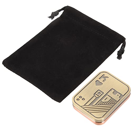 OFFSCH Metall-Poker-Fidget-Slider Mit Knackigem Metallgeräusch Als Schreibtischspielzeug Und Lustiges Für Freunde Und Familie OFFSCH Metall-Poker-Fidget-Slider Mit Knackigem Metallgeräusch Als Schreibtischspielzeug Und Lustiges Für Freunde Und Familie von OFFSCH