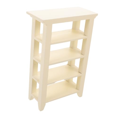 OFFSCH Mini-Möbelmodell Puppenhaus-DIY-Möbel Mini-Puppenhaus-Bücherregal Miniaturmöbel für Dollhouse Miniatur-Puppenstubenmöbel Miniatur-Holzregal Birke Weiß OFFSCH Mini-Möbelmodell Puppenhaus-DIY-Möbel Mini-Puppenhaus-Bücherregal Miniaturmöbel für Dollhouse Miniatur-Puppenstubenmöbel Miniatur-Holzregal Birke Weiß von OFFSCH